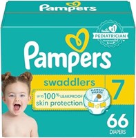 Pampers Swaddlers Active Baby Diaper Size 7 66 Ct