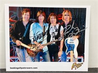 Pat Travers Band Autographed Photo
