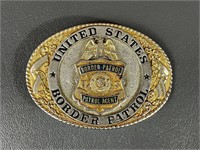 Authentic Vtg U.S. Border Patrol Belt Buckle