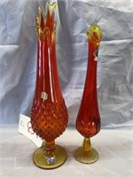 2 Fenton Vases