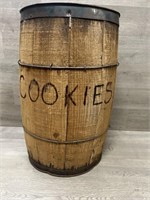 18" Wooden Barrel  Cookies !