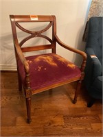 Regency Style Arm Chair