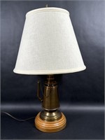 Electric Brass Pigeon Lamp Styled Table Lamp