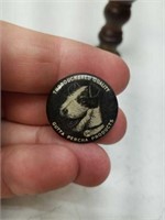 Old Gutta Percha Advertising Pin