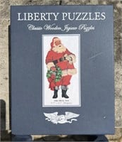 Liberty Wooden Puzzle Jolly Old St. Nick