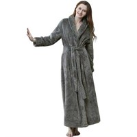 ZFSOCK Fleece Robe for Women Soft Warm Plush