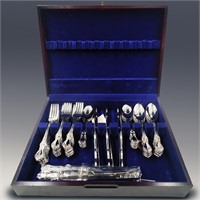 64Pc Heritage Mint 18/10 Stainless Steel Flatware