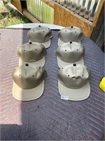 6- OC Tan Hats with Blue accents- NEW