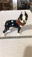 Porcelain dog figurine