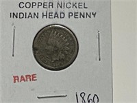 1860 Indian Head Penny