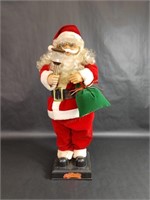 Musical Moving Santa Figurine in Box