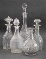 Cut Glass Decanters, 5