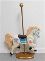 ** Wooden Mini Carousel Horse