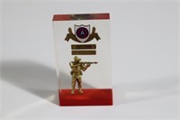 1968 US 3rd Army Slow Fire Master Trophy