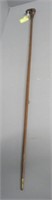 Vintage wood carved cane. Measures: 38.5" Tall.