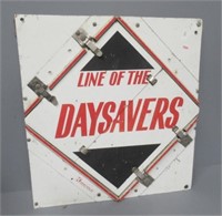 Metal day savers sign with 10-interchangeable
