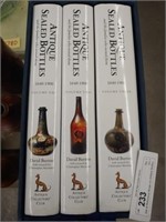 Set of Reference Books on Antique Bottles