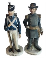 Lefton 7" Soldiers-Infantry & Major General