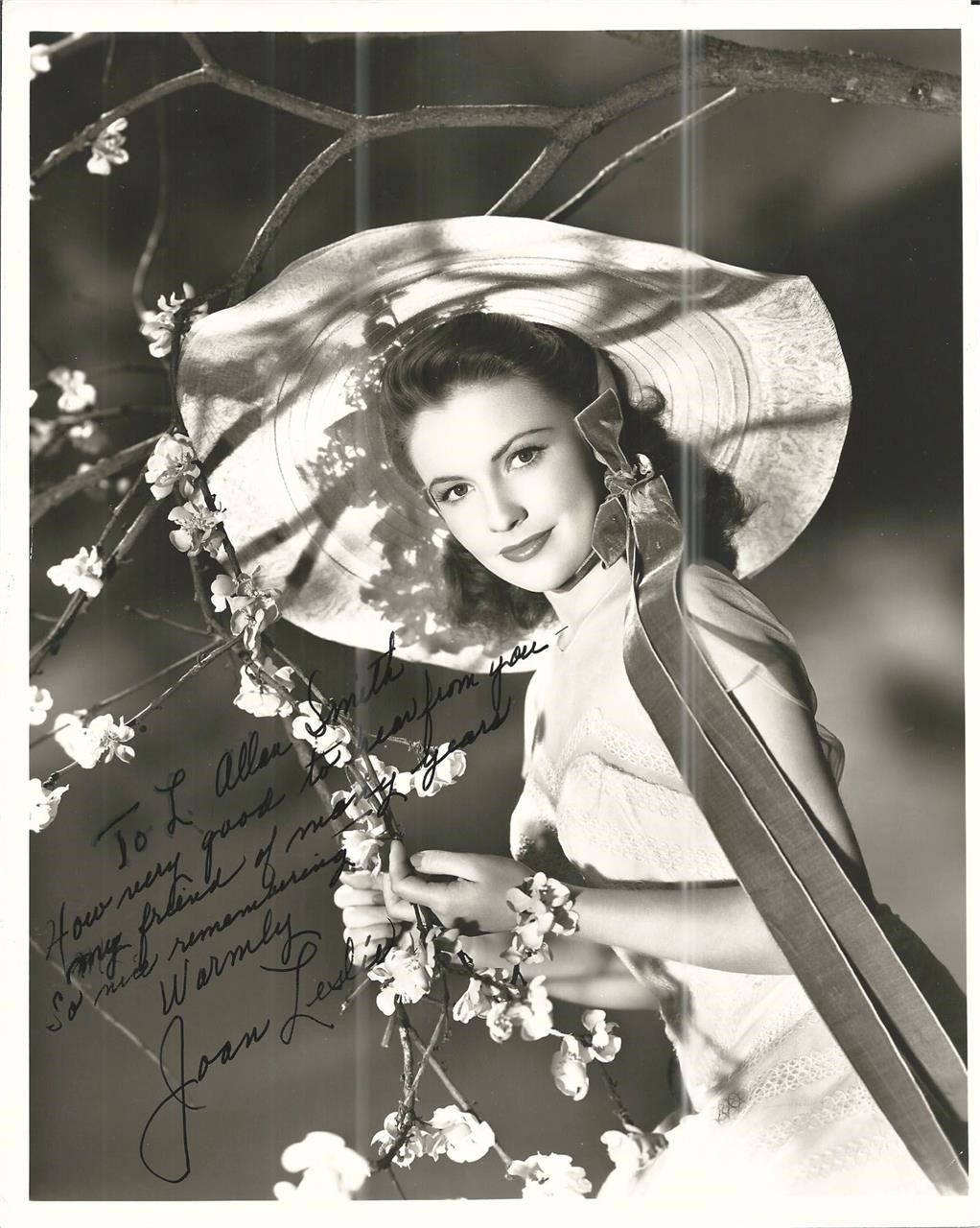 High Sierras Joan Leslie Signed Photo