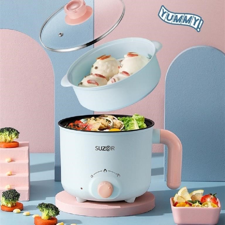 Compact Collegiate Mini Electric Cooker for Dorm L