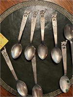 8 Salt Spoons
