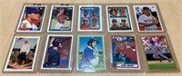 (10) HALL OF FAMERS ROOKIE CARDS