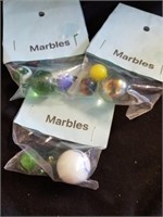 Group of vintage marbles