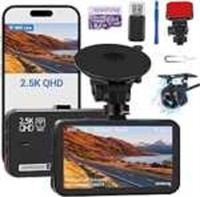 2.5K Front+1080P Rear Dash Cam