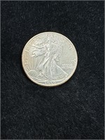 1939 D Walking Liberty Half Dollar