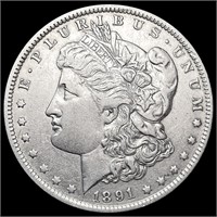 1891-O Morgan Silver Dollar CLOSELY UNCIRCULATED