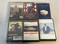 6 ASSORTED CASSETTES