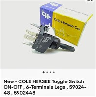 15 COLE HERSEE SWITCHES