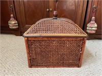 Vintage Decorative Cane Box