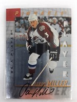 1997-98 BE A PLAYER AUTOGRAPHS #75 AARON MILLER