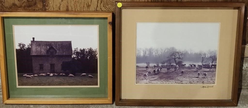 2 Vintage Farm Photos