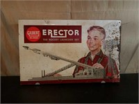 Vintage Gilbert Erector Rocket Launcher Set