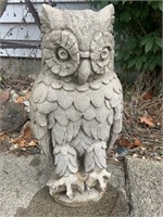 20" concrete owl