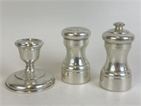 Sterling Salt & Pepper Grinder Shakers And More