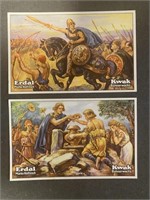 EARLY CULTURE: Set of ERDAL Trade Cards (1928)