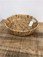 $45  Large round whicker basket