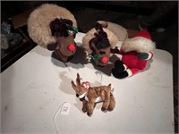 Reindeers and Santa