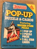 1988 Donruss POP UP Cards Pack