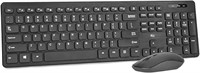 Wireless Keyboard and Mouse Combo - Rii Standard