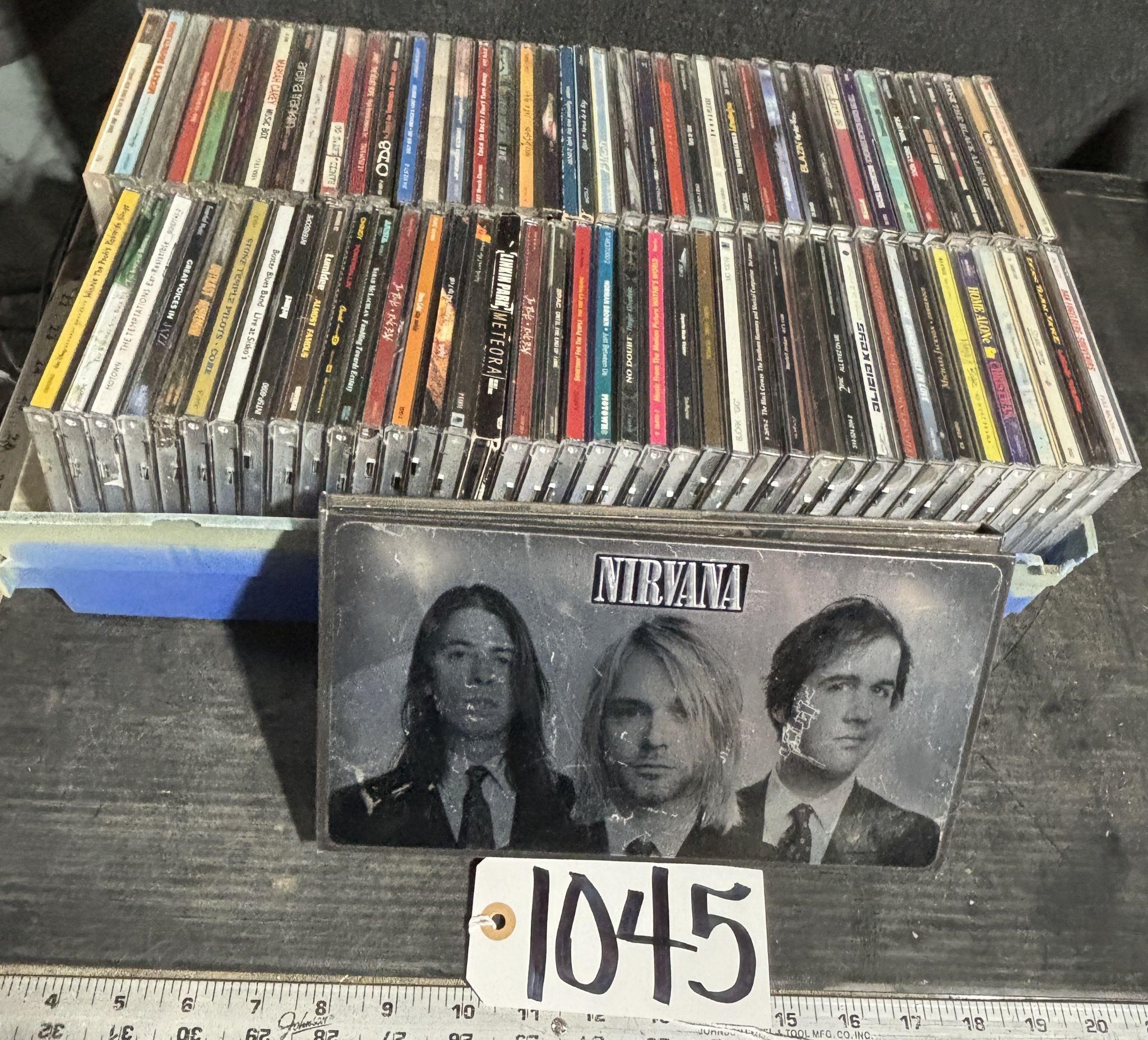Rock CD Lot w Nirvana Catalogue