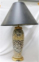 Decorative Leopard Lamp 30"