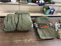 MILITARY FULL SLEEPING BAG-2 MAN TENT