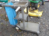 Janitorial Cart with Bag