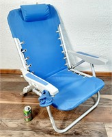 Chaise basse camping multi pochettes RIO ADVENTURE