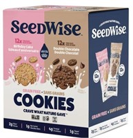 24-Pk Seedwise Grain Free Cookies, 528g