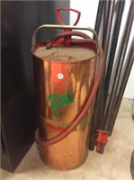 Copper Flag Extinguisher